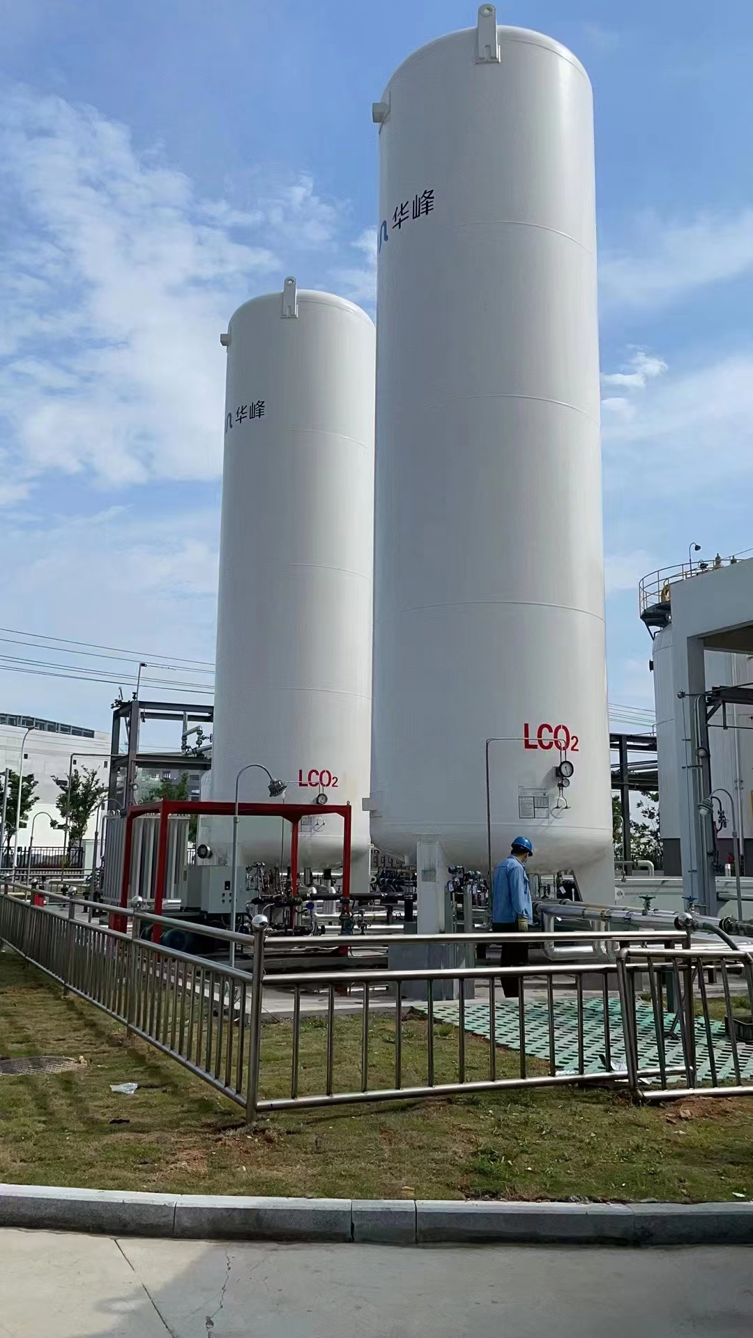 Liquid carbon dioxide storage tank: Efficient and Versatile Solution.